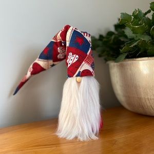 Handmade Patriotic Christmas Gnome!